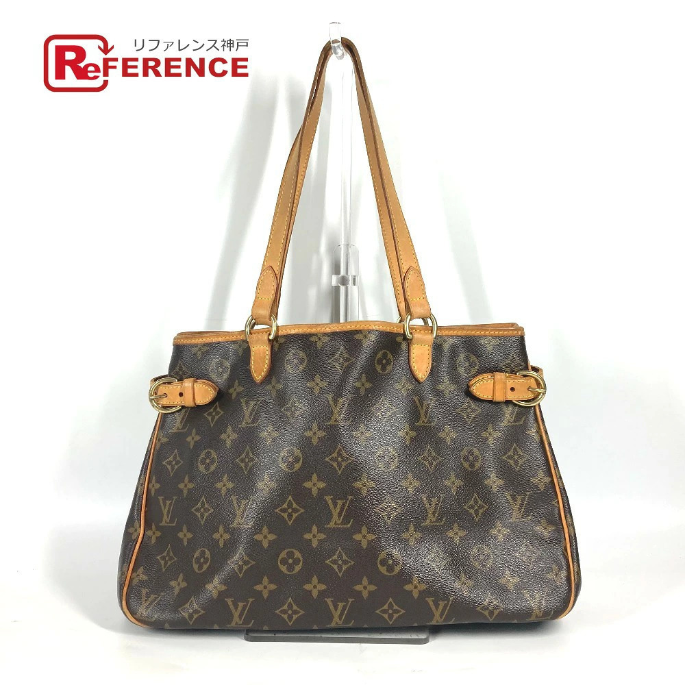 Louis Vuitton Horizontal Batignolles Canvas Brown Bag Monogram Shoulder Tote - Picture 2 of 15